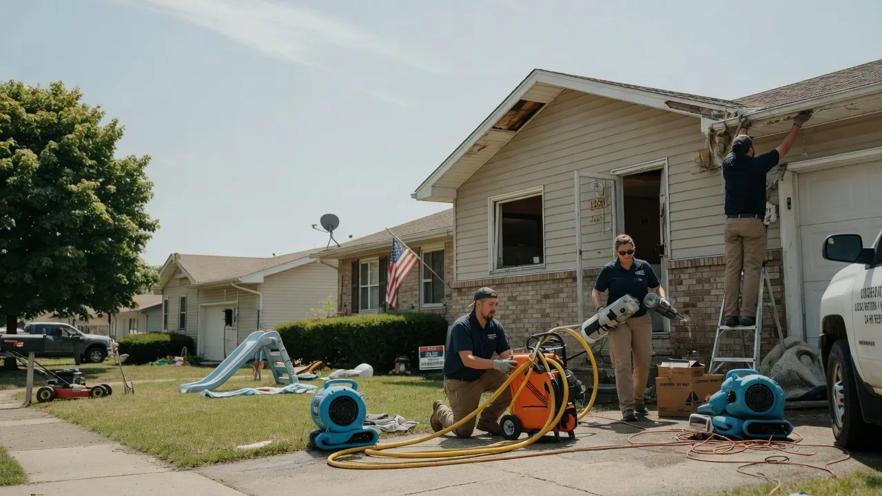 Water Damage Restoration in Red House, WV near me